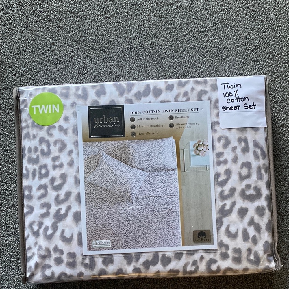 Urban Habitat Twin Cotton Sheet Set